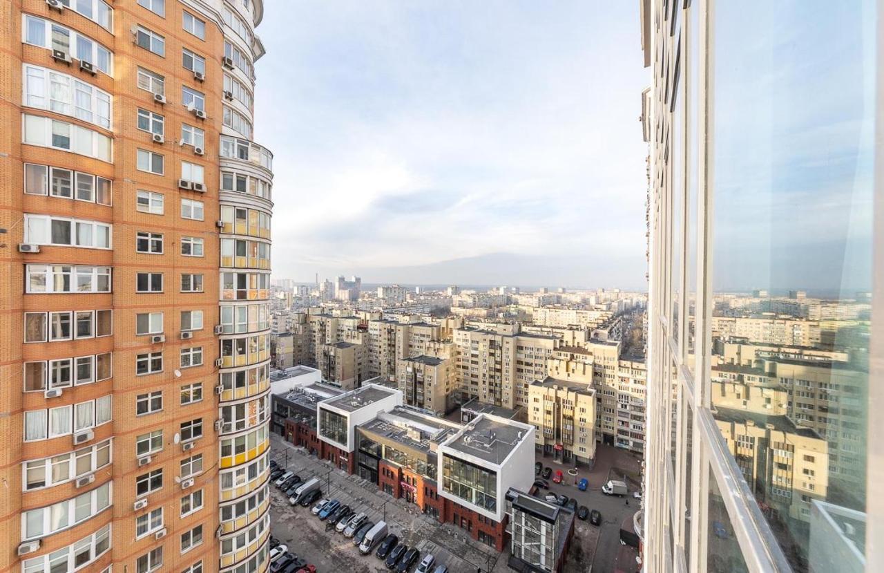 Luxury Apartments Smartplaza Obolon Metro Minskai 키예프 외부 사진