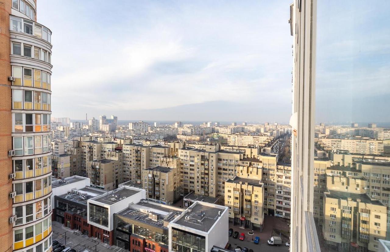 Luxury Apartments Smartplaza Obolon Metro Minskai 키예프 외부 사진